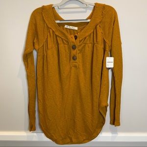 FREE PEOPLE Thermal Top, XS, NEW with tags